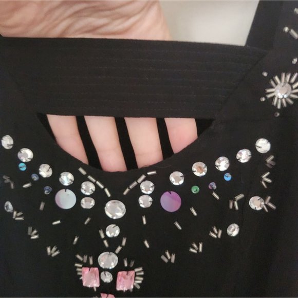 Moschino Black Embellished Dress - Picture 4 of 9